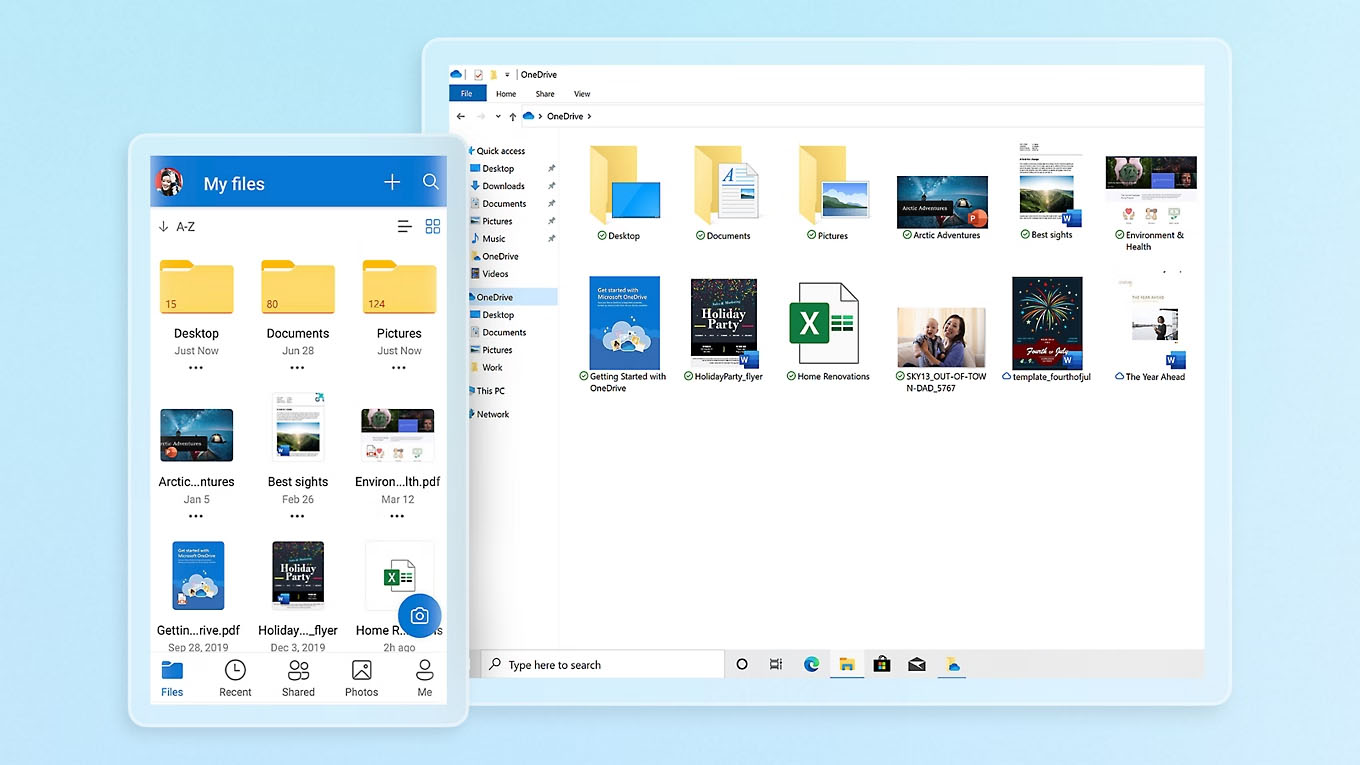 Microsoft OneDrive Cloud Storage- Alpyne 365