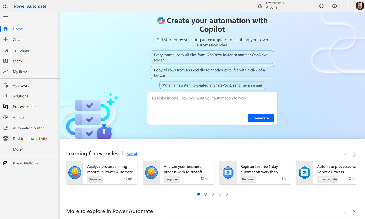 Microsoft 365 Power Automate Preview