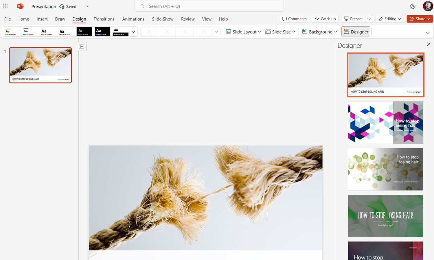 Microsoft 365 Powerpoint Preview